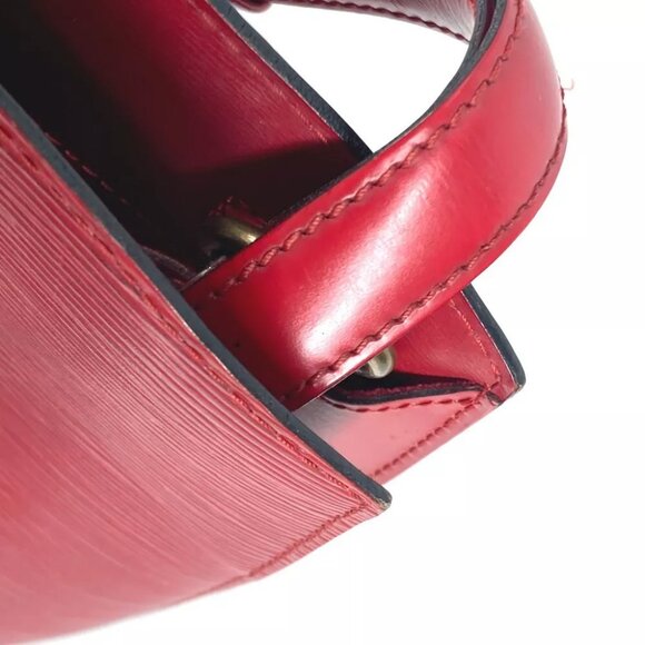 LOUIS VUITTON Epi Cluny shoulder bag Shoulder Bag Epi Leather Red - Picture 8 of 10